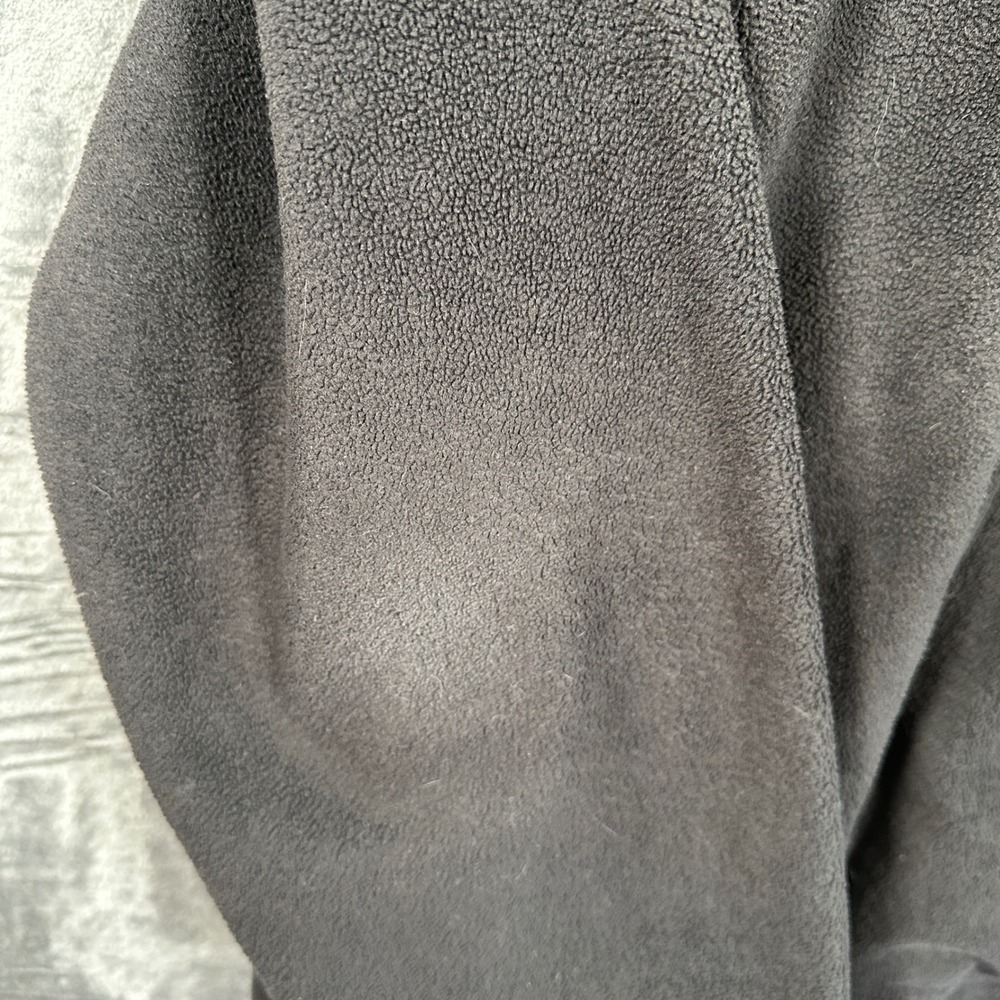 Columbia Fleece Jacket Mens Large Black‎ Full Zip Outdoor Hiking Midweight L - Picture 3 of 5